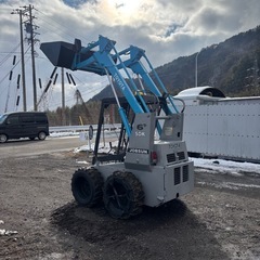 TOYOTA JOBSUN トヨタ ジョブサン SDK6 ★ミニホイールローダー★軽油 ★4WD★チェーン付★100ｋｍまで送料は無料★重量は1900KG の画像