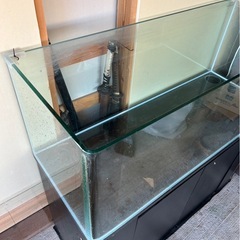1200ガラス水槽と水槽用品(レア水槽)の画像