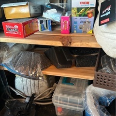 1200ガラス水槽と水槽用品(レア水槽)の画像