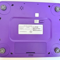 TANITA タニタ HD-660-PP 体重計 パープルの画像