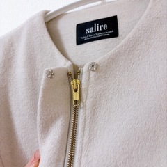 salire サリア  レディース コート ラビットファーの画像