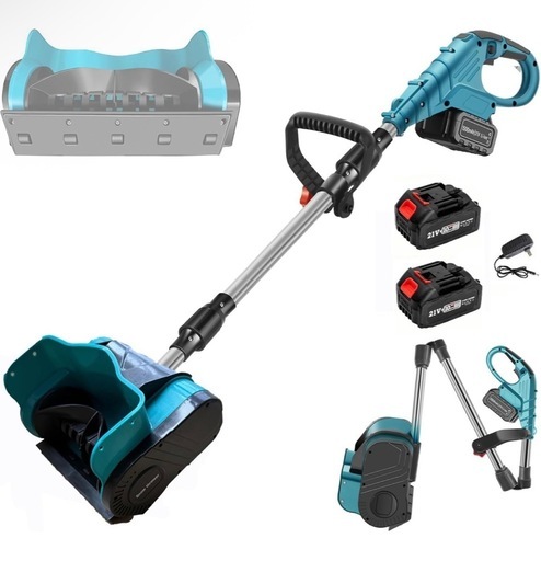 除雪機 コードレス 手持ち式 充電式スノーシャベル 抛雪距離8m 新品電動除雪機 除雪機 コードレス 手持ち式 充電式スノーシャベル 抛