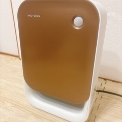 モダンデコ　人感センサー付き　セラミックヒーターの画像