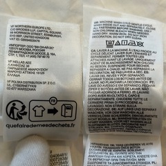 製品タグ付き未使用品ノースフェイスTHE NORTH FACEメンズTシャツホワイト白ロゴ男性用紳士服肩幅　約43センチ 袖丈　約22センチ 身幅　約46センチ 着丈　約68.5センチの画像