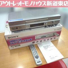VHS ビデオデッキ ソニー SLV-NX35 説明書 リモコン...