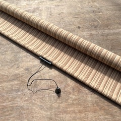 タチカワ ロールスクリーン ラルク 防災 横128cm 高さ185cm 天井取付金具付 立川ブラインド プルコードタイプ 2の画像