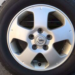 日産 セレナ 純正 15インチ 5.5J PCD114.3 5穴 ET45 ハブ径約66 ICE ESPORTE 195/65R15 2023年 4本 YS266の画像