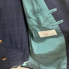 ★美品★スーツ　セットアップ　ターコイズ　ブルー　ウィンドベンの画像
