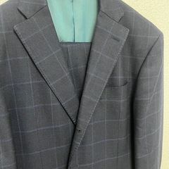 ★美品★スーツ　セットアップ　ターコイズ　ブルー　ウィンドベンの画像