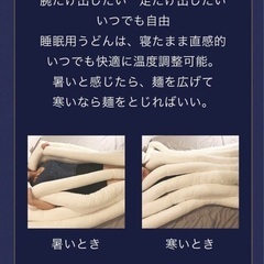 悟空のきもち 睡眠用うどん 新品未使用品(定価15000円)の画像
