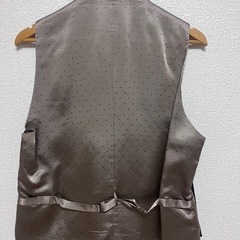 difference ベスト　スリーピーススーツ　チェック　ネイビーの画像