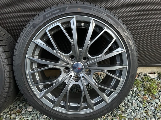 225/40R18 レアマイスター L-Fファースト 18インチ アルミホイール 225/40R18 レアマイスター L-Fファースト 18インチ アルミホイール