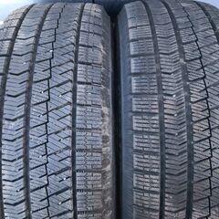 ☆バリ溝☆ VAGGIO 16インチ 6.5J PCD100, 114.3 5穴マルチ ET48 ハブ径約73 ブリジストン ブリザック XG02 215/60R16 2022年 4本 YS267の画像