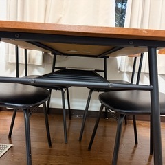 受け渡し決定しましたダイニングテーブルセットの画像