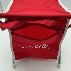 コカ・コーラ 折りたたみチェア付きバッグ アウトドア ノベルティの画像