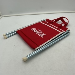 コカ・コーラ 折りたたみチェア付きバッグ アウトドア ノベルティの画像