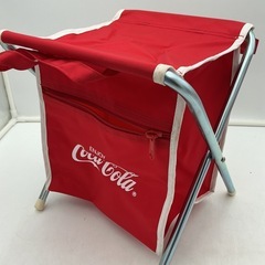 コカ・コーラ 折りたたみチェア付きバッグ アウトドア ノベルティの画像