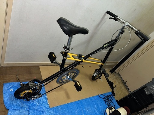 引き取り限定　折りたたみ自転車　3段変速　エクスウォーカー
