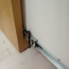 リユースのサカイ栃木店★ジモティ割あり★ NITORI 食器棚　コパン80 ライトブラウン W80×D41×H180.5 クリーニング済み TC12030の画像