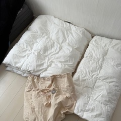 コアラマットレス　掛け布団　ダブル　3点セットの画像