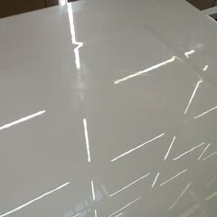 リユースのサカイ栃木店★ジモティ割あり★ 綾野製作所 食器棚 ホワイト W70×D48×H200.5 クリーニング済み TC12032の画像