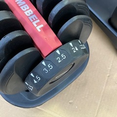 可変式ダンベル 24キロ 2個セット アジャスタブルダンベルの画像