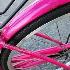 ✨️ジモティー割引✨️【ジャングルジャングル堺初芝店】　現状販売　軽快車　ピンク　26インチ　堺市（東区　西区　北区　南区　堺区　美原区）高石市　泉大津市　忠岡町　和泉市　松原市　大阪狭山市の画像
