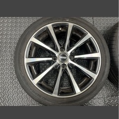 ★良品軽四★BADX DOSホイル16インチ6J  PCD100  4穴★KENDA 195/45R16 2023年製バリ山 タントワゴンRスペーシアハスラーウェイクNBOXコペン等にの画像