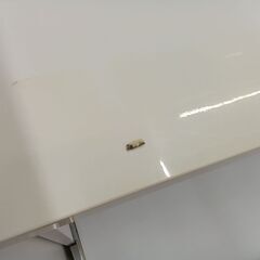 リユースのサカイ栃木店★ジモティ割あり★ NITORI レンジ台 ホワイト W89.5×D39.5×H89 クリーニング済み TC12033の画像