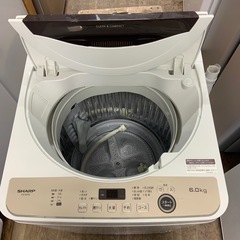 2023年製　シャープ　6K 洗濯機　ES-GE6G-Tの画像