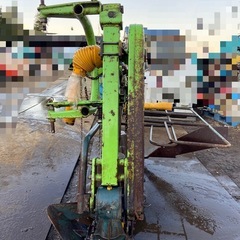 スター 2連ディスクモア MDM1300 手動ハンドル トラクター用 作業機 草刈り 牧草 農機具 中古 引き取り限定の画像