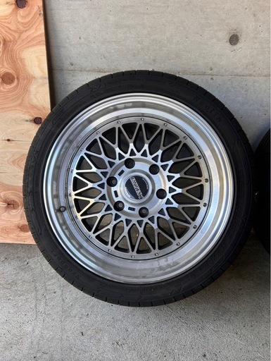 ESSEX ENCM18 225/45R18 ハイエースワイド　ホイール&タイヤセット 最終値下げ！！今月末まで出品