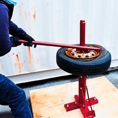 ツールズアイランド(Toolsisland) ビードブレーカー タイヤ交換 タイヤチェンジャー 対応サイズ12～21インチ TKS014の画像