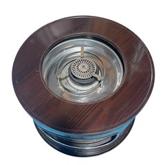 ●コロナ CORONA 石油コンロ 石油こんろ 石油ストーブ 灯油 木目調 煮炊き用 KT-11の画像