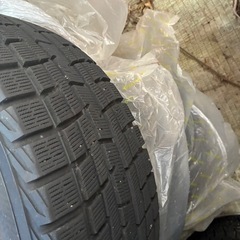 スバル純正ホイール，スタッドレス4本の画像