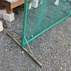 野球　練習用ネット　防球ネット　ティーネットの画像