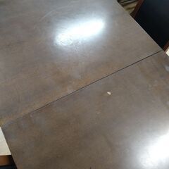 リユースのサカイ浦和店 【G122】★ダイニングセット2人用  ニトリ ブラウンの画像