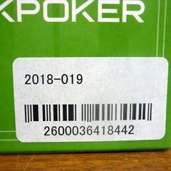 ☆KKPOKER トランプ2箱セット 黒 開封済み 緑 未開封 バッジ付き ポーカー カードゲーム プラスチック製  札幌市 豊平区 平岸店の画像