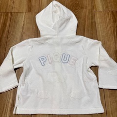 ジェラートピケ　パーカー　ベビー　キッズ　90〜100cm xxsサイズの画像