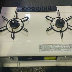 【ジャングル和泉大型良品館】 ガステーブル　パロマ　PPA-370WHA-R　2022年製　LP ガス【R492】の画像