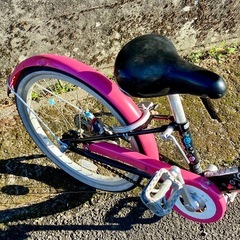 在庫無くなり次第販売終了※説明必ず読んで！【希少サイズ】２０インチ・子供車・中古の画像