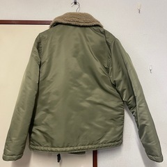 アメリカ海軍　N-1デッキジャケット　HOUSTON ヘビーナイロン ヒューストンの画像