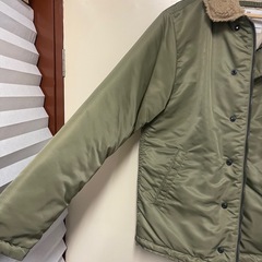 アメリカ海軍　N-1デッキジャケット　HOUSTON ヘビーナイロン ヒューストンの画像