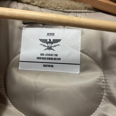 アメリカ海軍　N-1デッキジャケット　HOUSTON ヘビーナイロン ヒューストンの画像