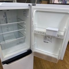 ジモティー特別価格🉐Hisense製★２ドア冷蔵庫★150L★6ヶ月間保証付きの画像