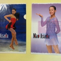 浅田真央 フィギュアスケート クリアファイル  4枚の画像