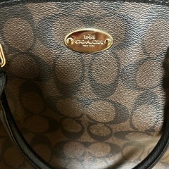 (値下げしました)コーチハンドバッグ(美品)の画像