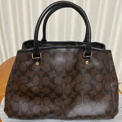 (値下げしました)コーチハンドバッグ(美品)の画像