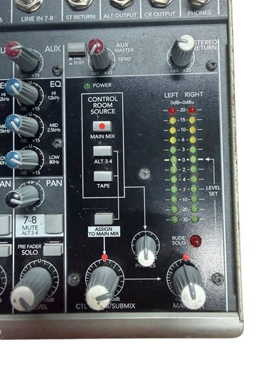 MACKIE 802-VLZ3 マッキー アナログミキサー ラインミキサー