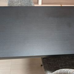 IKEA イケア ダイニングテーブル 黒の画像